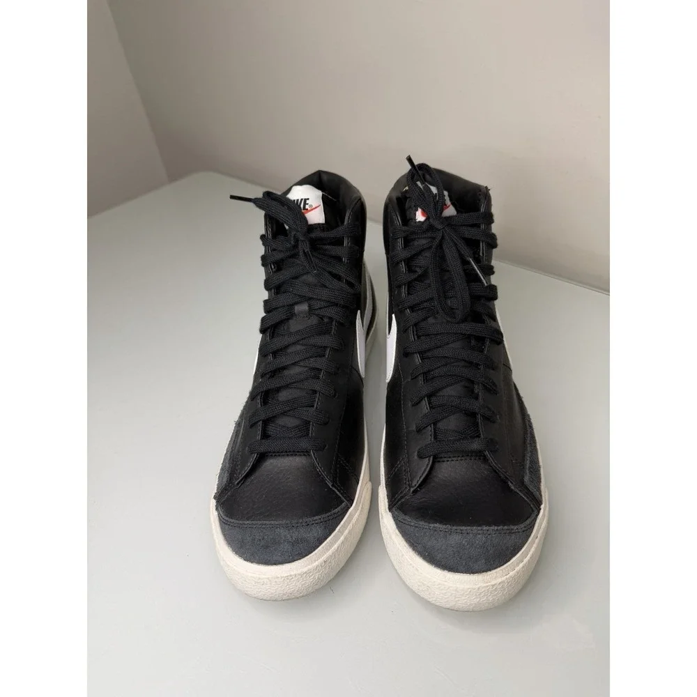 Nike Blazer Mid '77 Vintage Shoes Black White Sail BQ6806-002 Men's Size 11